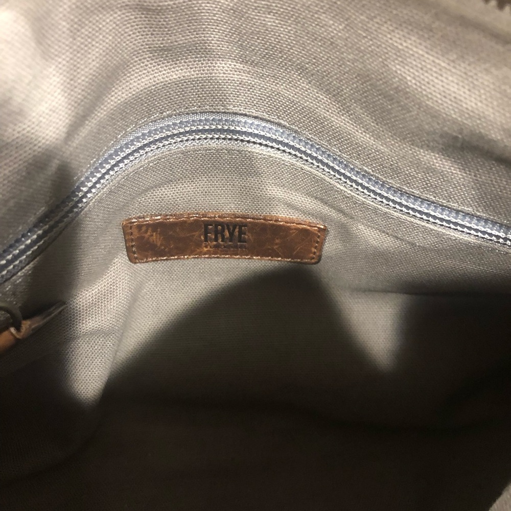 NWOT Frye Washed Leather Bag - Picture 8 of 10